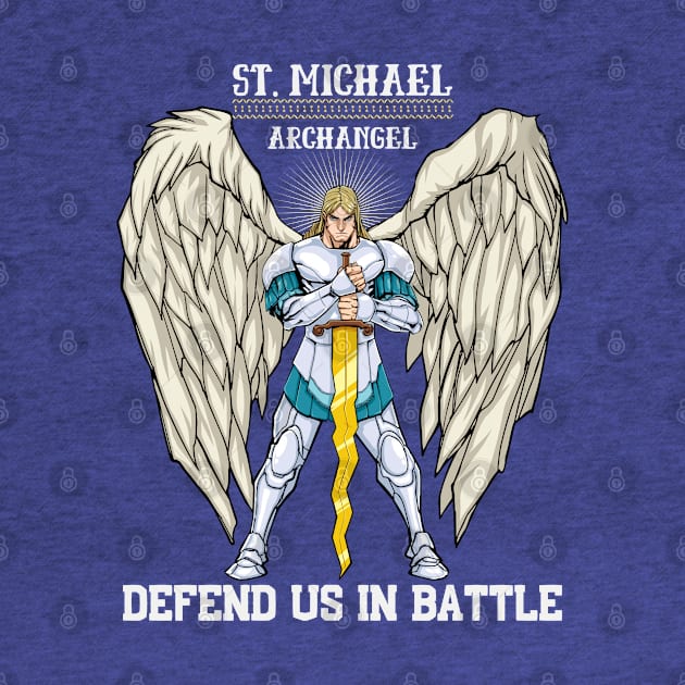 St. Michael - Defend Us In Battle 3 by stadia-60-west